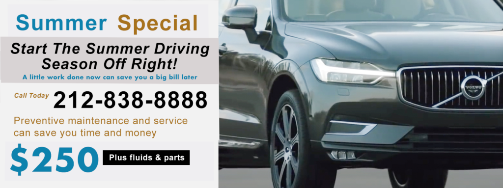 Volvo spring service special at volvo-repair-nyc.com. The #1 dealer alternative for Volvo service, maintenance and repair in NYC. We do everything the dealer does and more. We are the best Volvo dealer alternative near me in NYC.